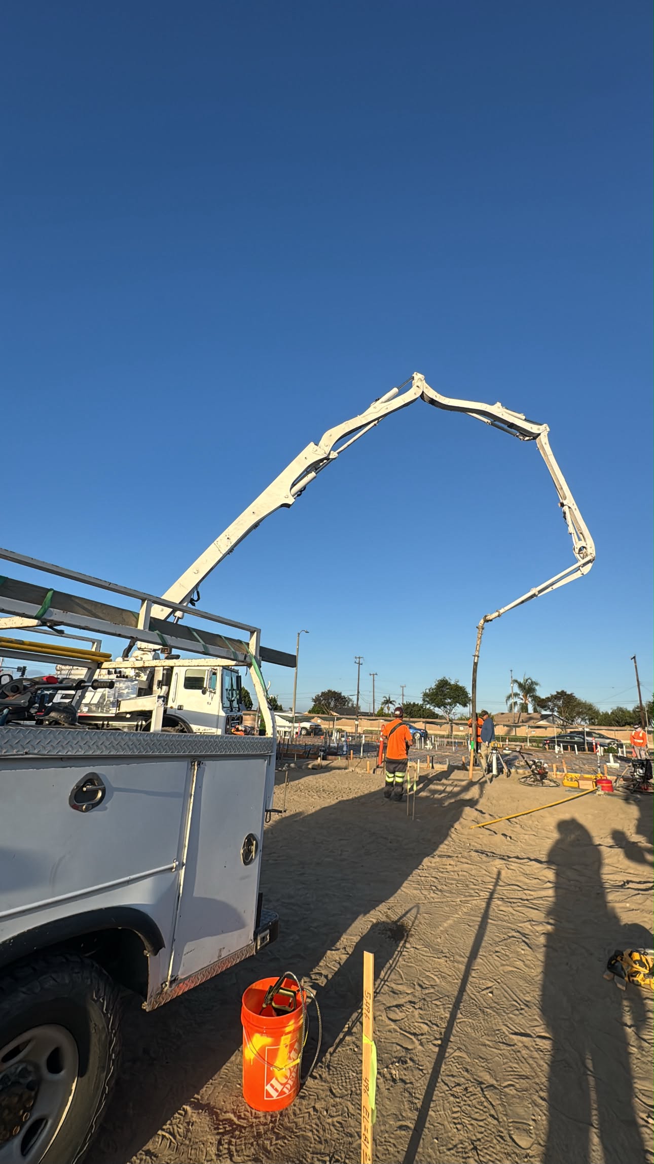 Concrete flatwork project