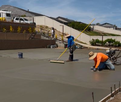 Concrete project by E & T Concrete